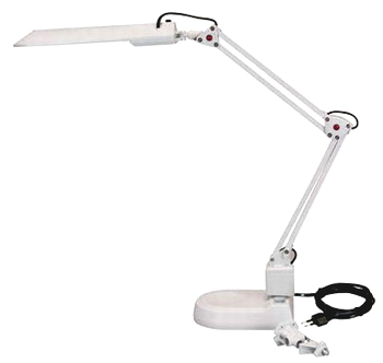 Lampa stolní úsporná FIT bílá